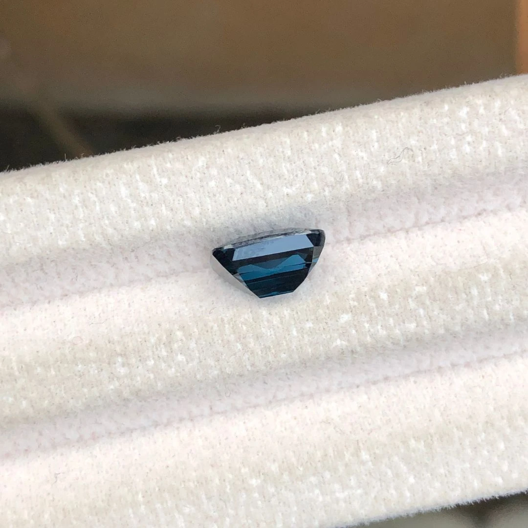 3.12 ct Natural Blue Spinel Cushion Shape Loose Gemstone from Tanzania — view 7